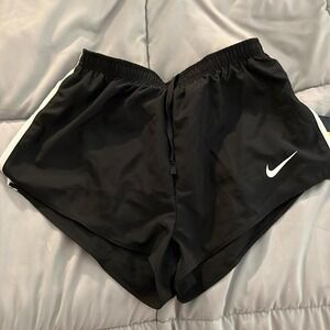 Nike Dri-FIT‎ Running Shorts Black  Athletic Performance Sz S mislabeled tag
